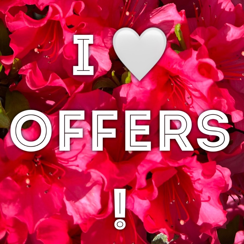 SEND ME AN OFFER OR BUNDLE YOUR LIKES!